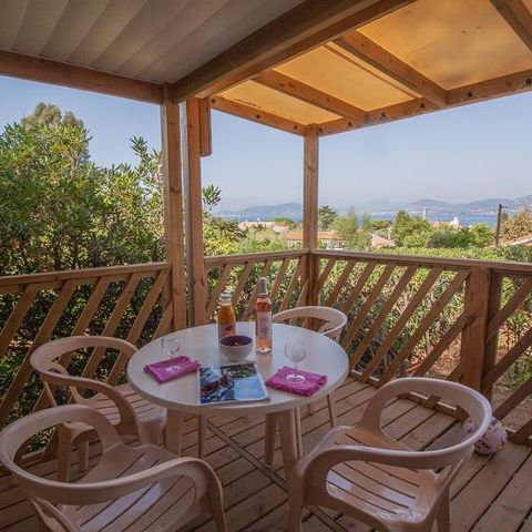 BUNGALOW 4 personnes - Azur Sérénité vue mer 25m²