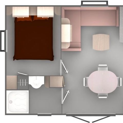 BUNGALOW 6 personnes - 33 m²