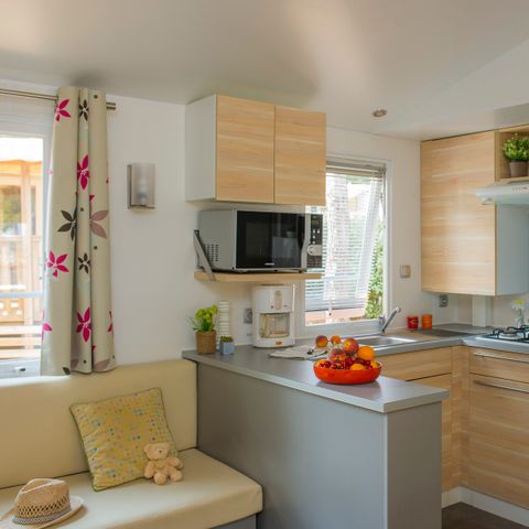 BUNGALOW 6 personnes - Location Mobilhome CONFORT - 3 chambres