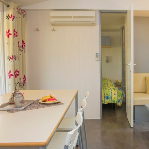 BUNGALOW 8 personnes - Location Mobilhome CONFORT - 3 chambres