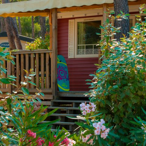 BUNGALOW 8 personnes - Location Mobilhome CONFORT - 3 chambres