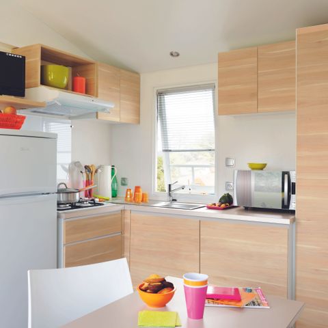 BUNGALOW 5 personnes - confort 26m² - 2 chambres - terrasse couverte -