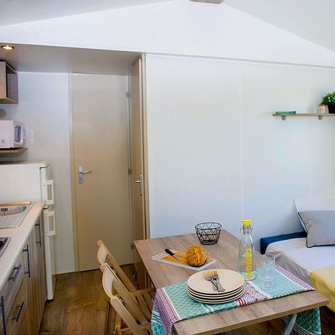 BUNGALOW 6 personnes - Classic XL | 2 Ch. | 4/6 Pers. | Terrasse surélevée | Clim.