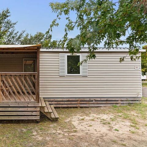 BUNGALOW 4 personnes - Mobil-home | Comfort | 2 Ch. | 4 Pers. | Terrasse simple | Clim.