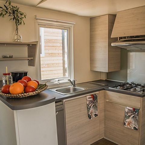 Mobilhome 8 personnes - CASITA CEREZA - 40m² - 3 chambres