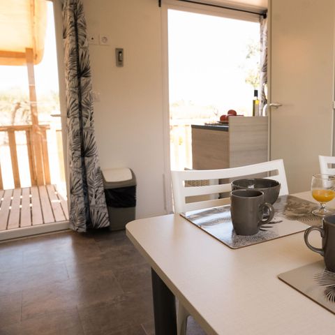 BUNGALOW 4 personnes - CASITA NARANJA - 26m²- 2 chambres