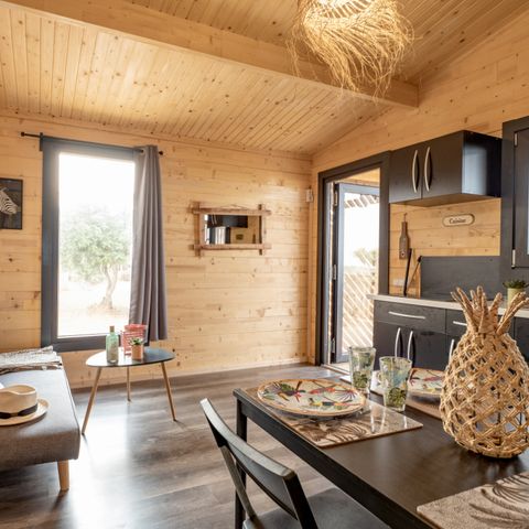 BUNGALOW 6 personnes - TROPICAL SOL - 36m²- 2 chambres