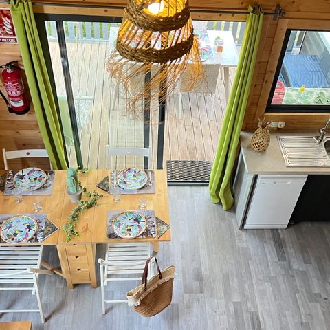 BUNGALOW 8 personnes - TROPICAL DUPLEX - 50m²- 3 chambres
