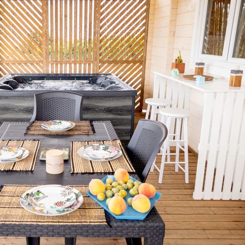BUNGALOW 8 personnes - TROPICAL DUPLEX - 50m²- 3 chambres