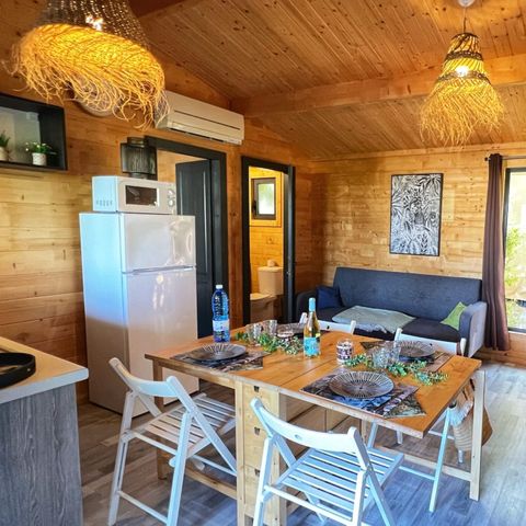 BUNGALOW 8 personnes - TROPICAL GOLD - 60m²- 3 chambres