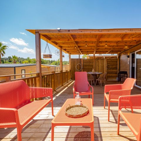 BUNGALOW 6 personnes - TROPICAL TOSCANA GOLD - 36m² - 2 Chambres