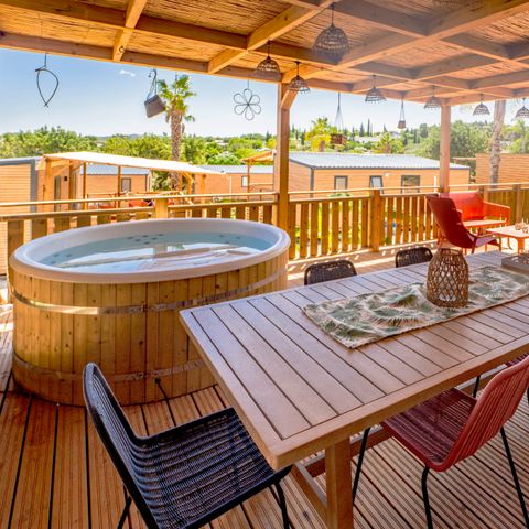 BUNGALOW 4 personnes - TROPICAL TOSCANA VIP - 36m² - 2 Chambres - 2 salles de bain