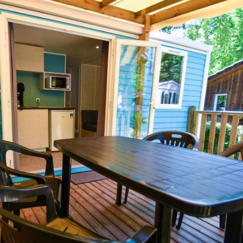 BUNGALOW 2 personnes - 3 trèfles 1 chambre 1 SDB