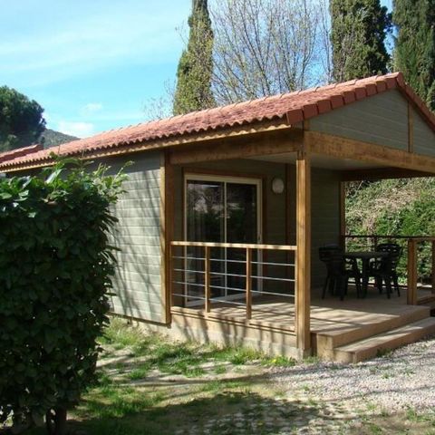 CHALET 4 personnes - chalet confort 2 ch - CLIM - TV - PLANCHA