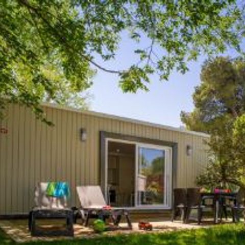 BUNGALOW 6 personnes - Premium - 3 chambres - TV - CLIM - PLANCHA