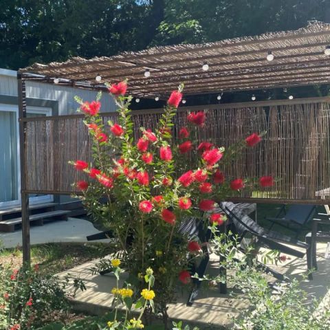 BUNGALOW 6 personnes - Premium - 3 chambres - TV - CLIM - PLANCHA