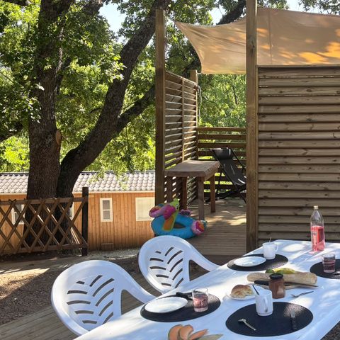 CHALET 4 personnes - CHALET TIKAL. CONFORT AVEC SPA