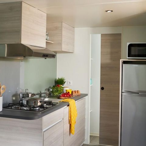 BUNGALOW 4 personnes - MH2 + climatisation 30 m²