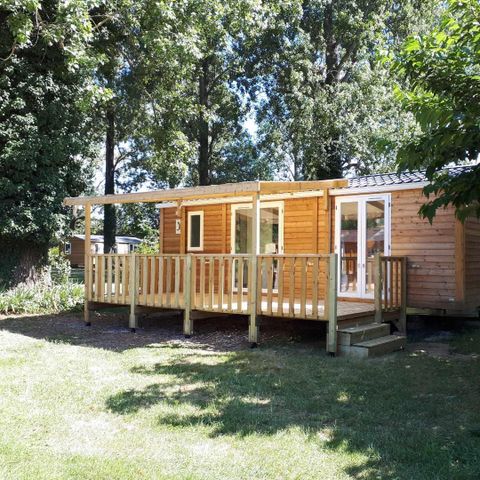 BUNGALOW 4 personnes - MH2 + climatisation 30 m²