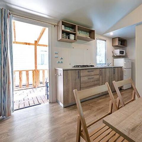 BUNGALOW 6 personnes - Comfort | 3 Ch. | 4/6 Pers. | Terrasse surélevée | Clim.