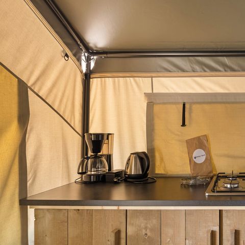 TENTE TOILE ET BOIS 5 personnes - Safaritent Comfort