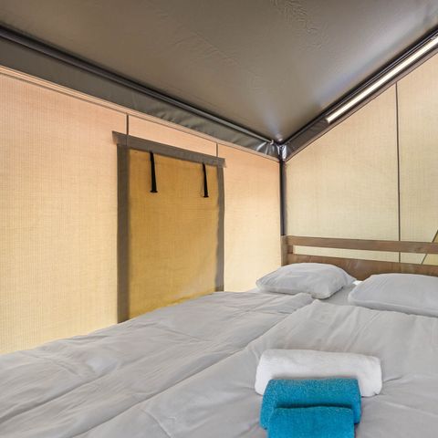 Tente en toile et en bois 5 personnes - Aminess Maravea - Tente Safari Confort