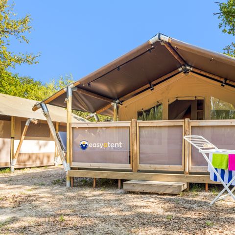 Tente en toile et en bois 5 personnes - Aminess Maravea - Safari tent Lodge (5P)