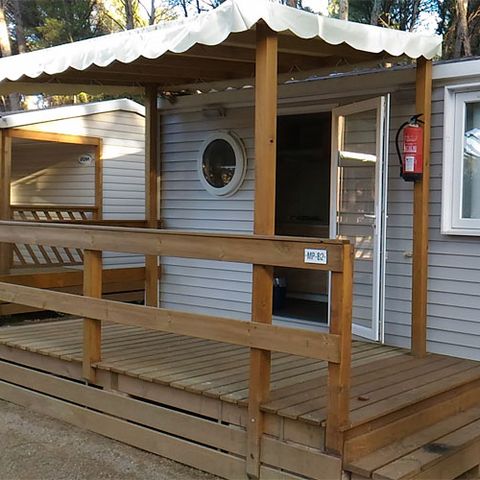 BUNGALOW 2 personnes - Familiar con Terraza