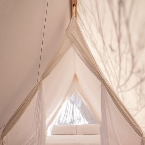 Tente en toile et en bois 2 personnes - Cabin Tent
