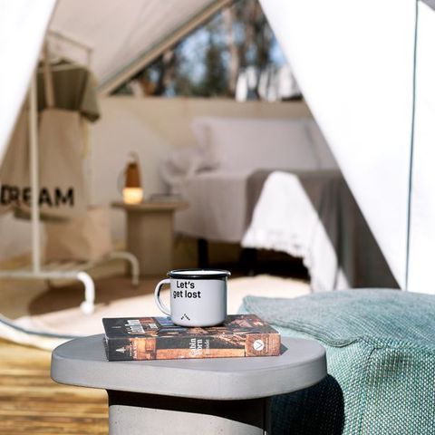 Tente en toile et en bois 2 personnes - Bell Tent
