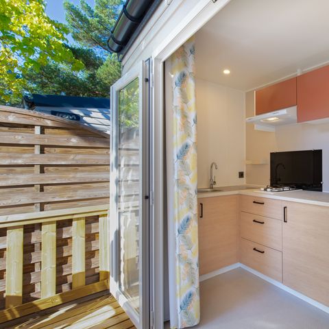 Mobilhome 2 personnes - Duo Romarin 20m²