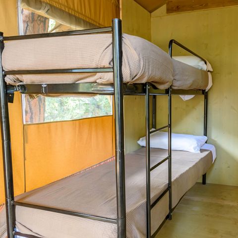 TENTE TOILE ET BOIS 6 personnes - Big Country Lodge