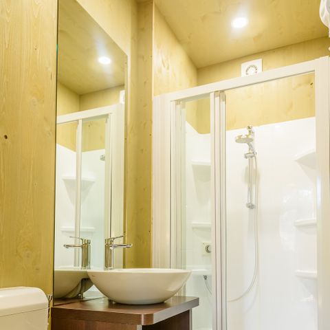 TENTE TOILE ET BOIS 5 personnes - Country Lodge