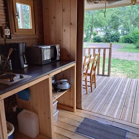 LODGE 5 personnes - Tite lodge - 2 chambres sans sanitaires