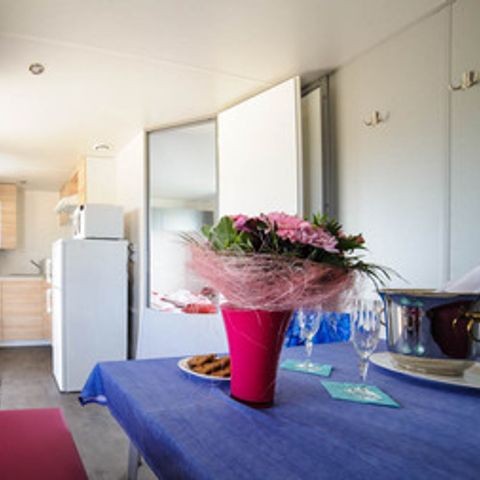 Mobilhome 2 personnes - 19m² 1Chambre