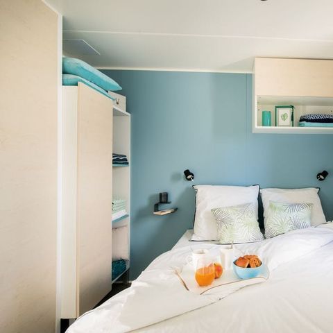 Mobilhome 6 personnes - Cottage 40m² 6 pers 3 Ch 2 Sdb