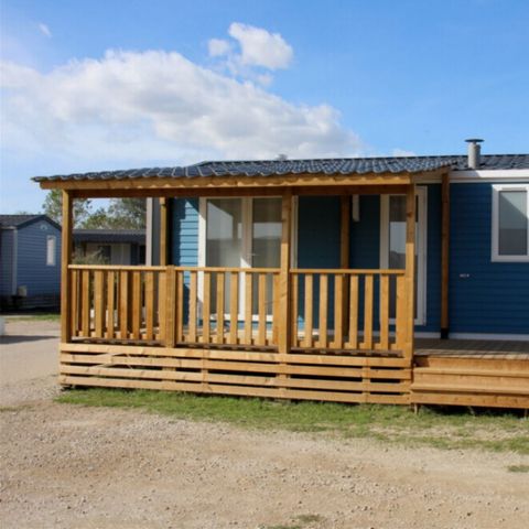 Mobilhome 6 personnes - Cottage 29m² 6Pers 3Ch Clim