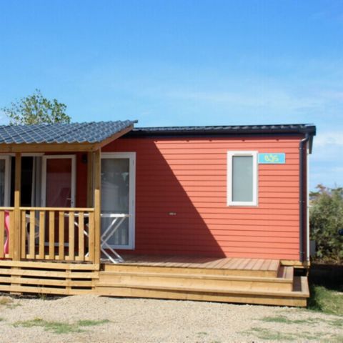 Mobilhome 4 personnes - Cottage 23m² 2ch 4pers Clim