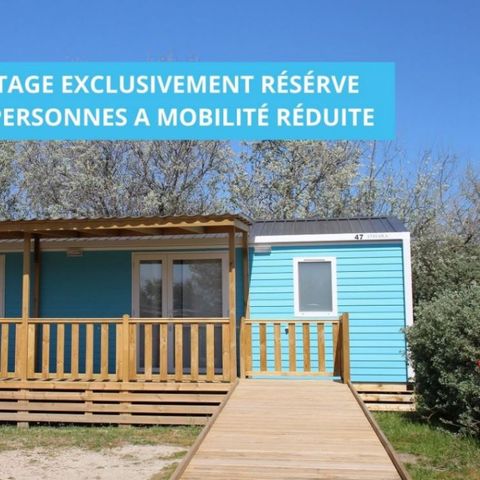 Mobilhome 4 personnes - PMR Cottage 29m² 4Pers 2Ch