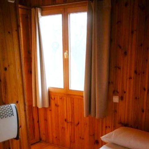 BUNGALOW 2 personnes - Bungalow pas de cuisine lit double