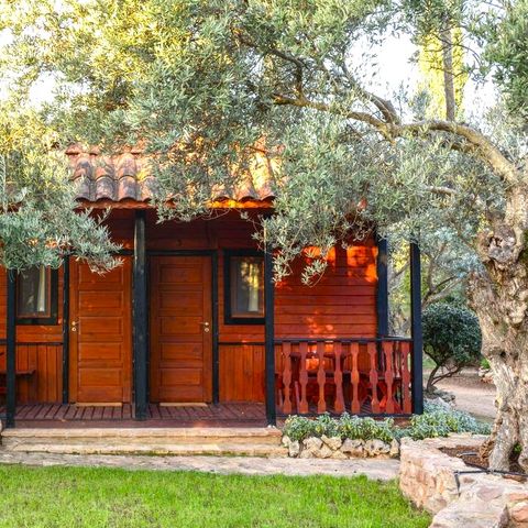 BUNGALOW 2 personnes - Bungalow pas de cuisine lits simples