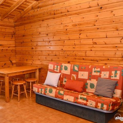 BUNGALOW 2 personnes - Bungalow avec cuisine