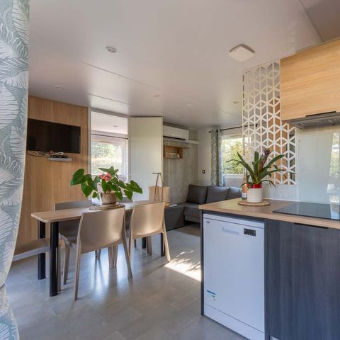 BUNGALOW 6 personnes - MOBIL HOME PRIVILEGE 3 Ch 6 Pers 2 Sdb