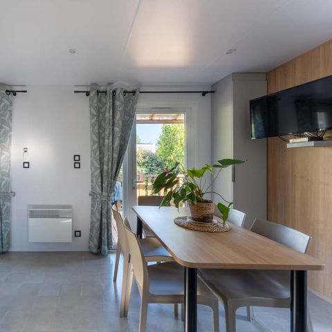 BUNGALOW 6 personnes - MOBIL HOME PRIVILEGE 3 Ch 6 Pers 2 Sdb