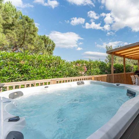 BUNGALOW 6 personnes - TAOS LUXE Jacuzzi 3 CH 6 Pers