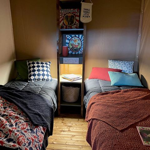 TENTE TOILE ET BOIS 4 personnes - Tente Lodge