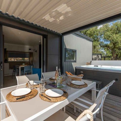BUNGALOW 5 personnes - TAOS LUXE Jacuzzi 2 CH 4/5 Pers