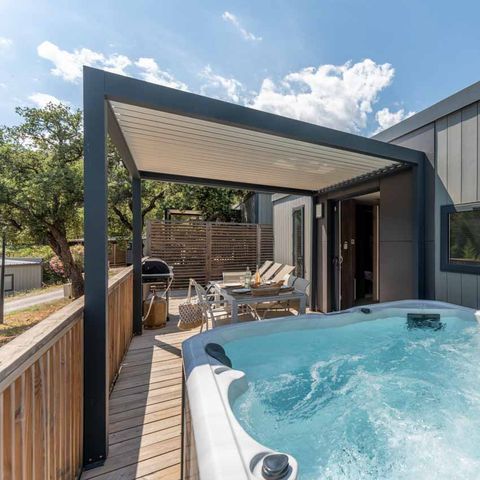 BUNGALOW 5 personnes - TAOS LUXE Jacuzzi 2 CH 4/5 Pers