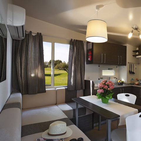Mobilhome 5 personnes - hu Stay Easy XL Plus	Chalet 2 camere da letto