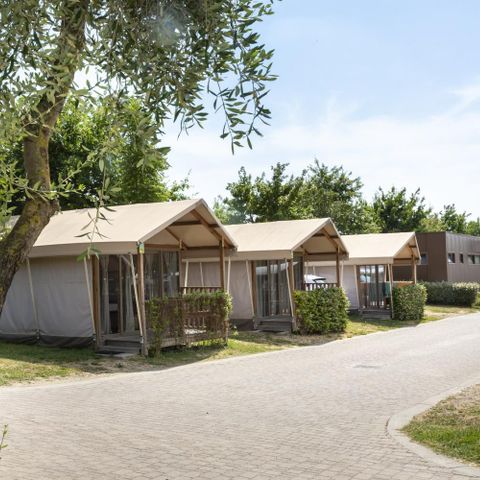 Tente en toile et en bois 2 personnes - Tenda - TNHOT